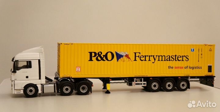 1/50 тягач MAN контейнеровоз контейнер 45 фт WSI