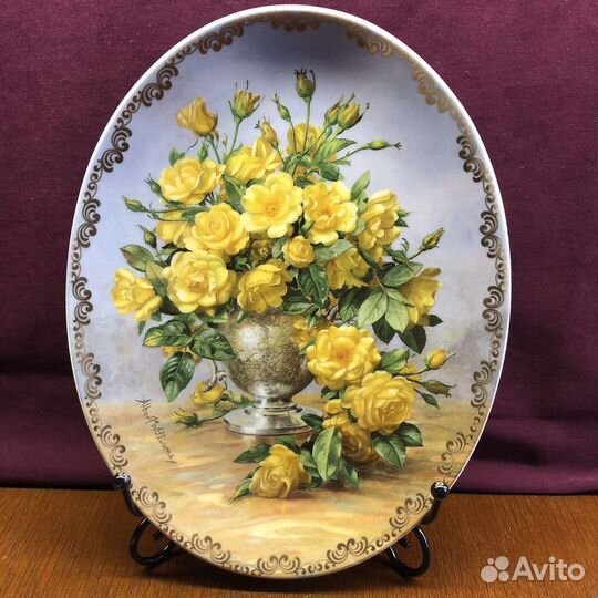 Тарелка настенная винтаж Англия