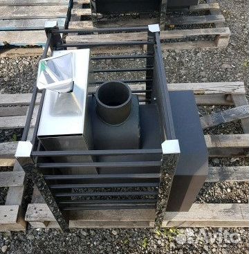 Для банной печи закрытая каменка