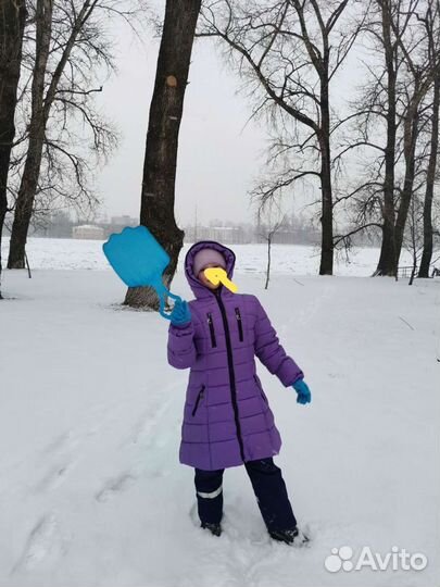 Детский зимний пуховик на девочку