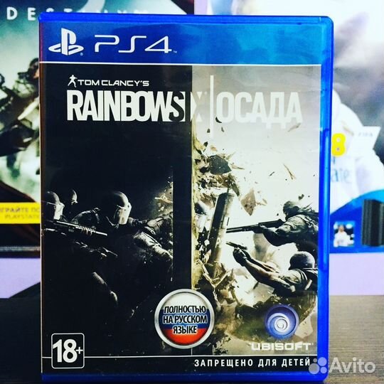 PS4 Tom Clancy's Rainbow Six Осада