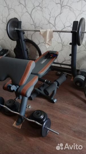 Силовая скамья со стойками Oxygen denver