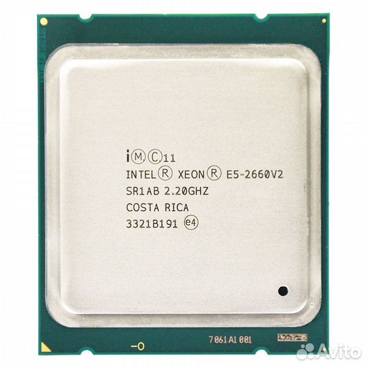 Процессор Intel Xeon E5-2660V2, 10 ядер LGA2011