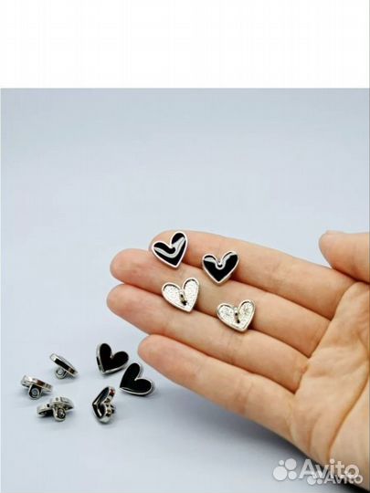 Пуговицы металлические. 10 шт