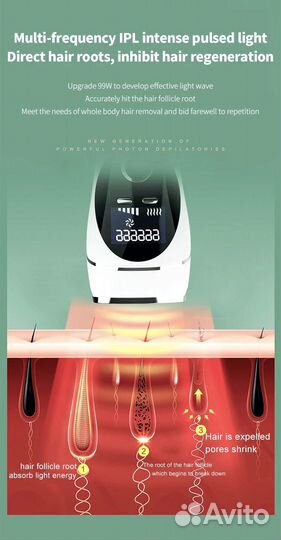 Лазерный эпилятор