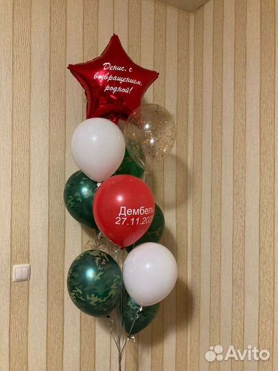 Шарики гелиевые и воздушные с доставкой
