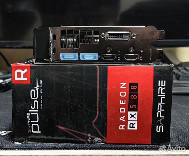 Видеокарта AMD Radeon rx580 8gb sapphire