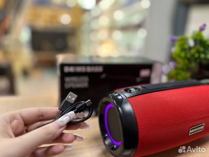 Колонка портативная Booms Bass L102 (новая)