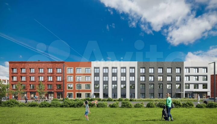 3-к. квартира, 53,8 м², 3/4 эт.