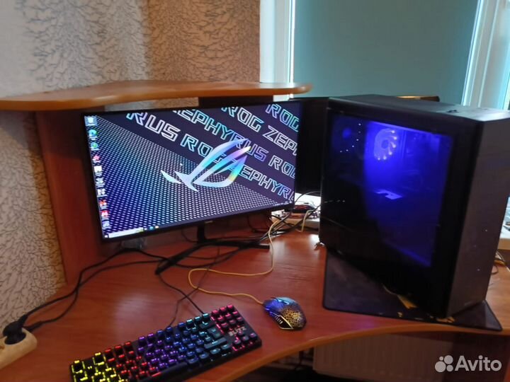 Игровой пк I3 7100 rx 580