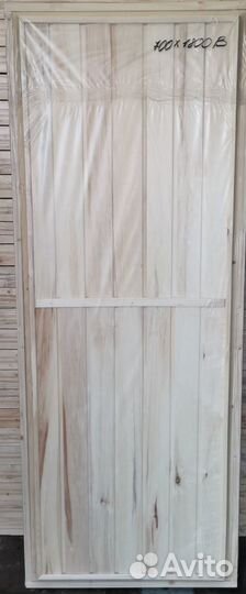 Двери для бани и сауны из осины