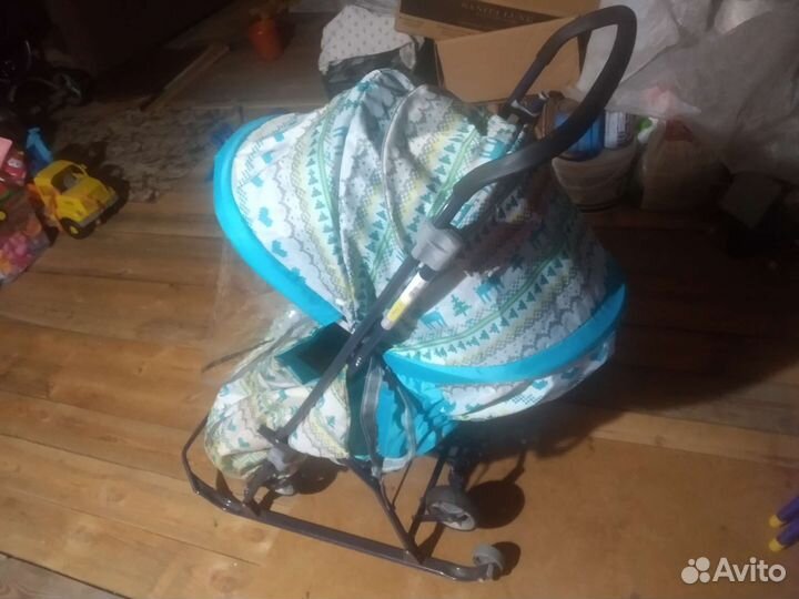 Санки коляска ника