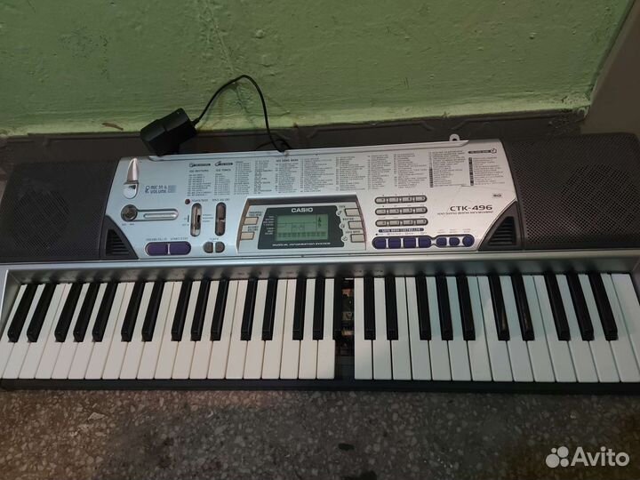Синтезатор casio ctk-496