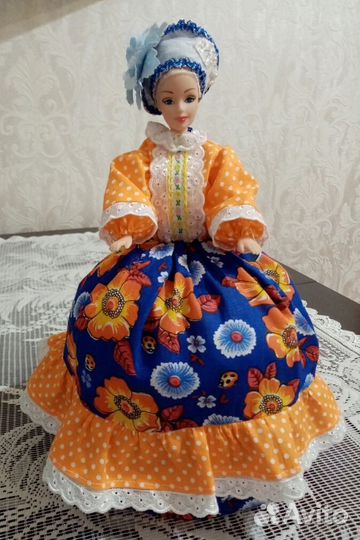 Кукла грелка на чайник