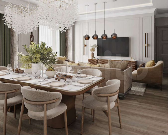 3-к. квартира, 91,2 м², 17/41 эт.