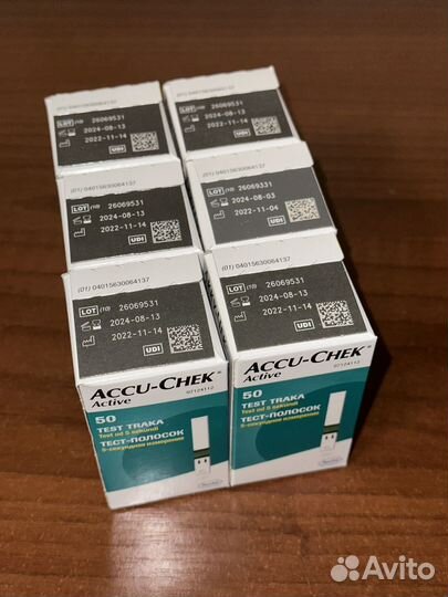 Тест полоски акку чек актив