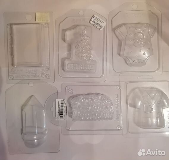 Пластиковые формы для мыла