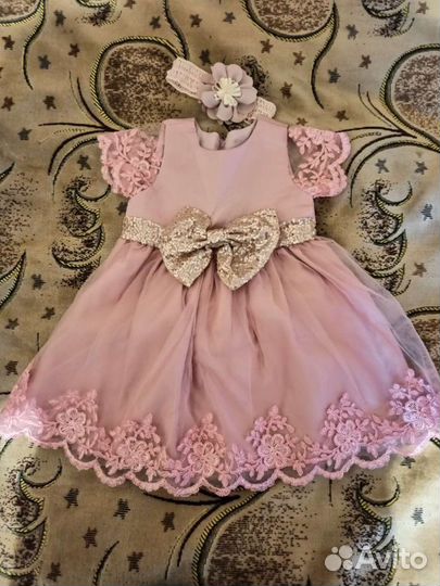 Платье для девочки 80 86