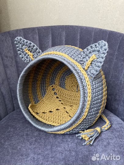 Домик ручная работа для кошки котодомик зоодомик