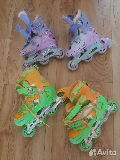 Ролики бу 2 пары