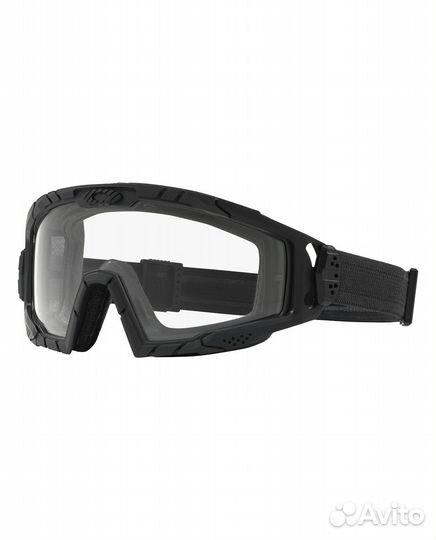 SI Ballistic Goggle 2.0 Black Array Clear/Grey