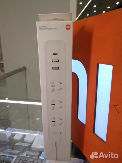 Cетевой удлинитель Xiaomi (3 роз. 2usb A / 1usb C)