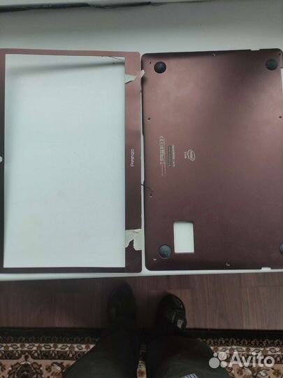 Верх \ палмрест\ с клавиатурой для Prestigio 141S