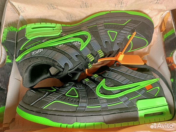 Nike Air Rubber Dunk Off-White Green Strike