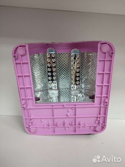 Лампа для маникюра розовая (72)