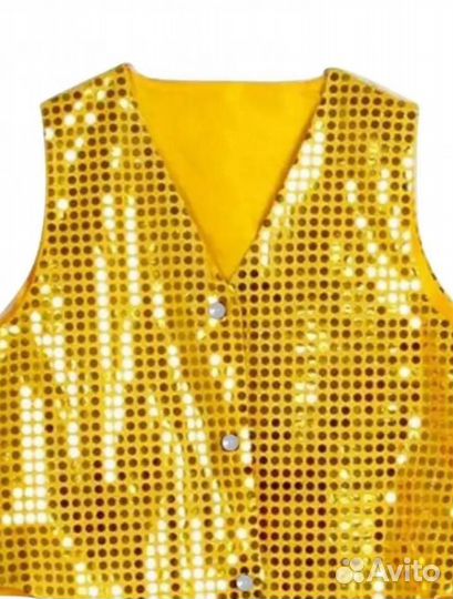 Безрукавки, болеро блестящие