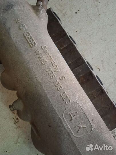 Коллектор впускной в сборе audi 200 c3 ауди 200