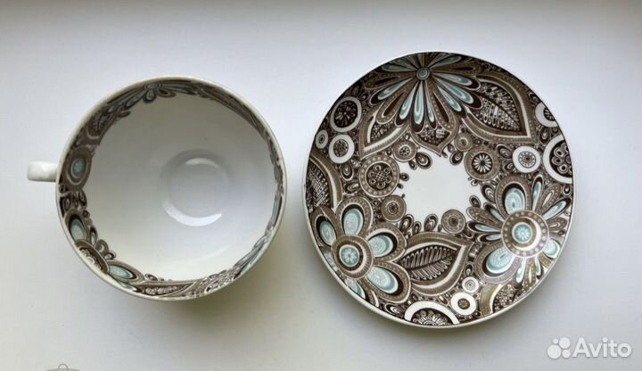 Чайная пара «Осенние цветы» Славина лфз