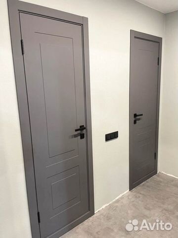 Современные серые и белые двери межкомнатные объявление продам