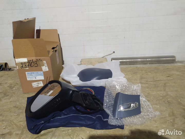 Зеркало левое эл.подогр.повт. peugeot 308/408