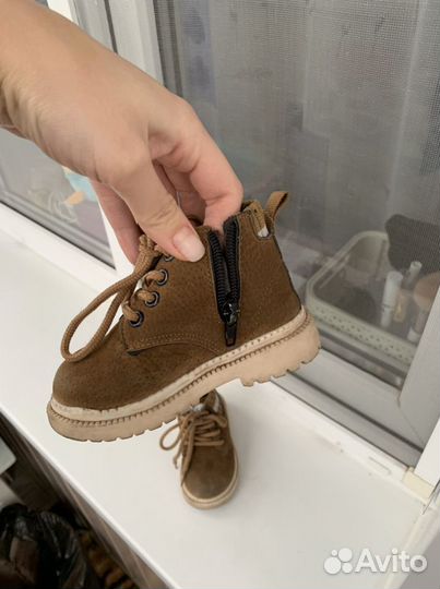 Детские ботинки весна