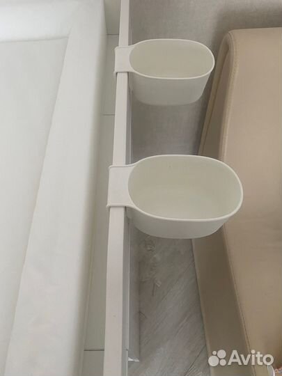 Пеленальный столик IKEA+ матрасик+ контейнеры