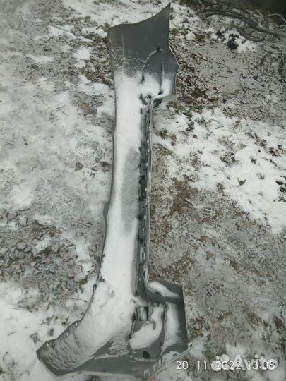 Бампер задний на Пежо 308 2011 года универсал