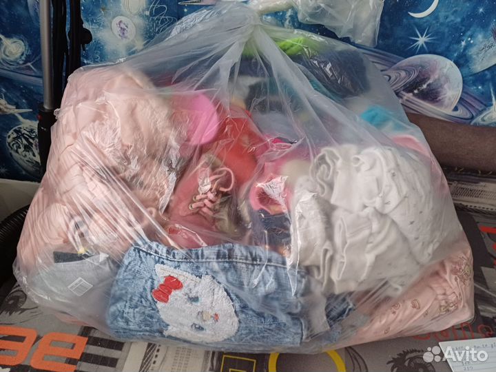 Детские вещи мешком от 6 месяцев до 1.8