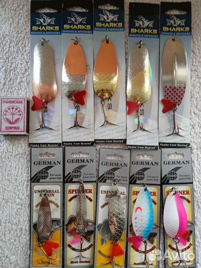 Блесна вертушки новые