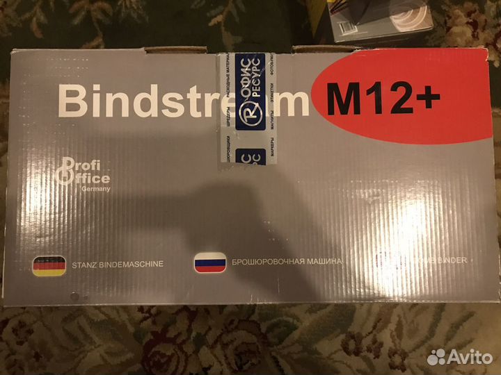 Брошюровщик bindstream M12+ новый