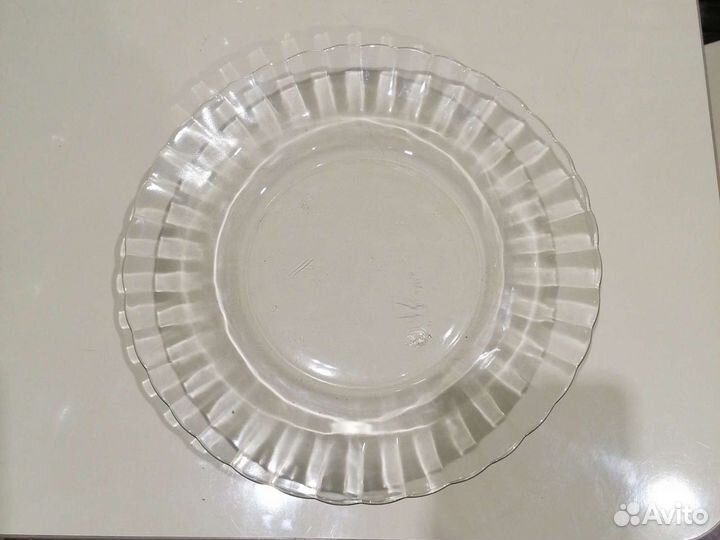 Тарелка стекло СССР