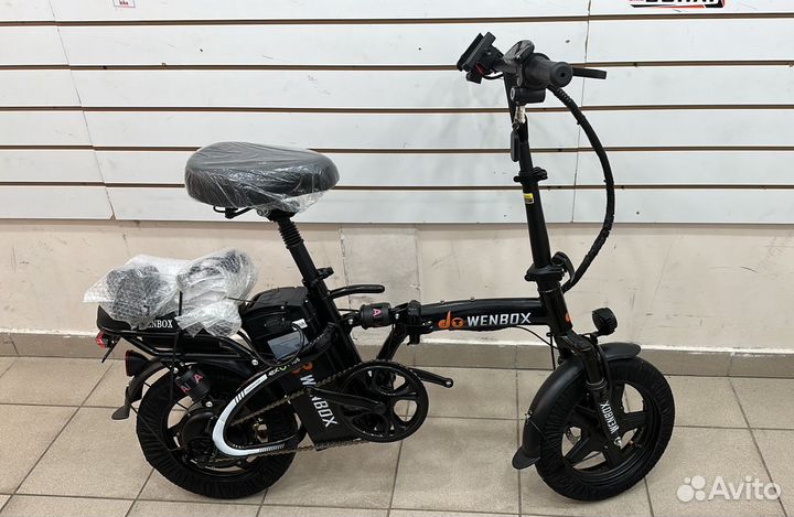 Электровелосипед wenbox складной