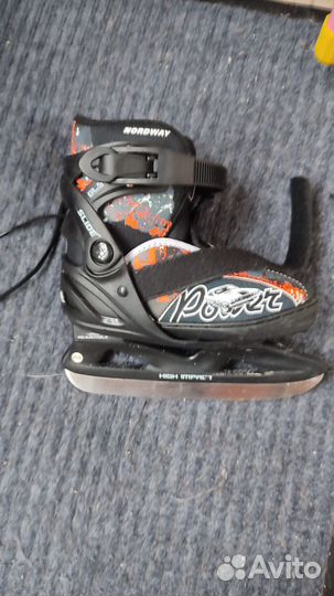 Коньки детские раздвижные