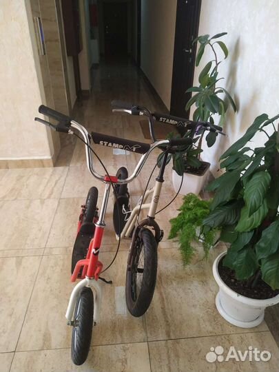 Самокат взрослый с большими колесами