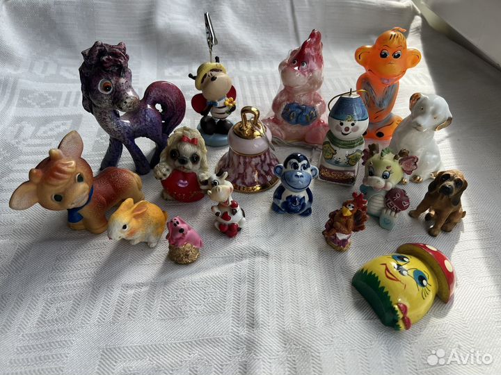 Статуэтки из разных материалов