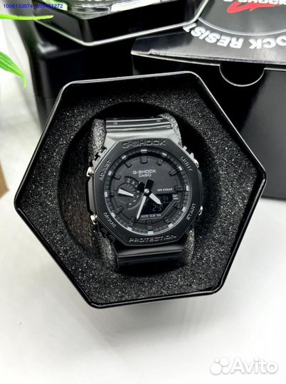 Часы Casio G-Shok GA-2100 lux чёрные