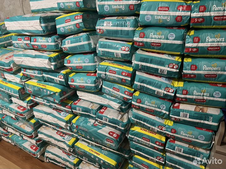 Подгузники трусики Pampers Pants 3, 4 и 5