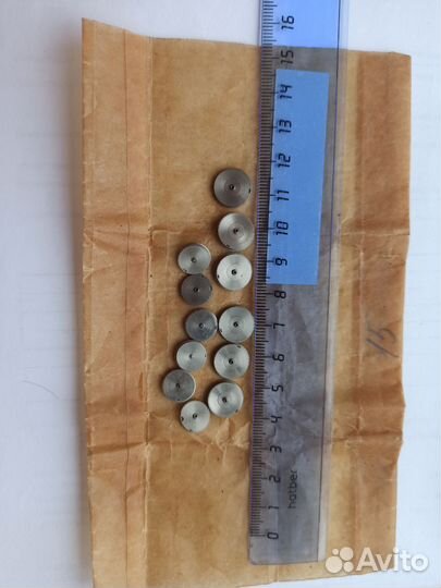 Запчасти часы заводные барабаны 12 штук новые