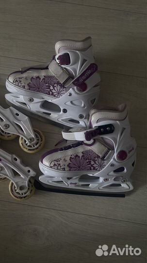 Детские коньки/ролики и защита