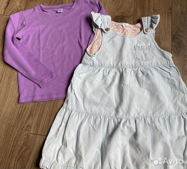Вещи пакетом на девочку 122/128